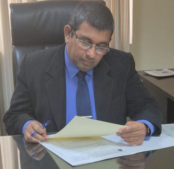 The Secretary Mr. Sampath Manthrinayake