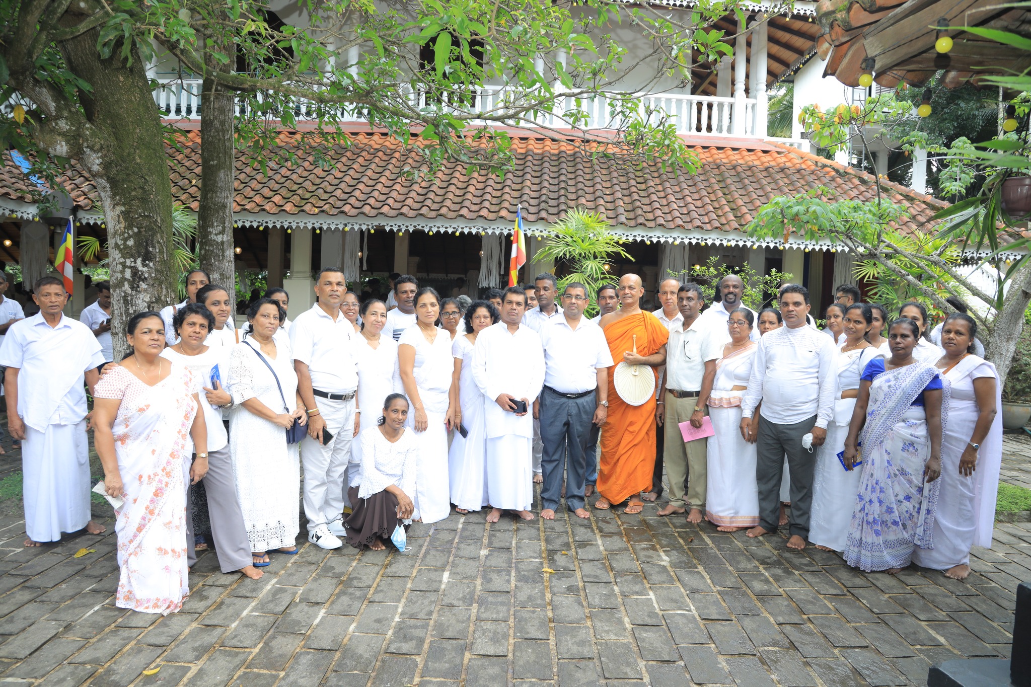 Poson Poya Program at Kiribathgoda Sri Sudarshanarama Purana Viharaya